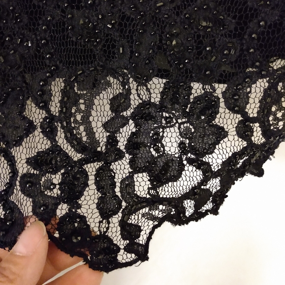 I.N.C. beaded lace skirt - Picture 3 of 6